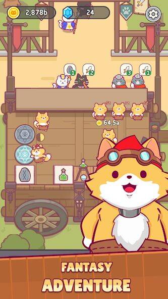 Скачать взломанную Catventure [Мод меню] MOD apk на Андроид