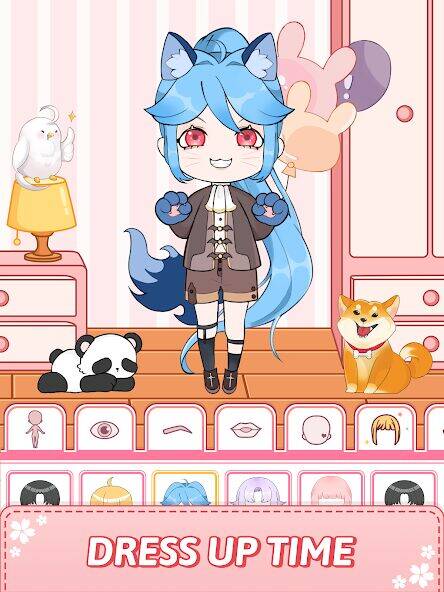 Скачать взломанную Vivi Story - Dress Up Game [Бесплатные покупки] MOD apk на Андроид