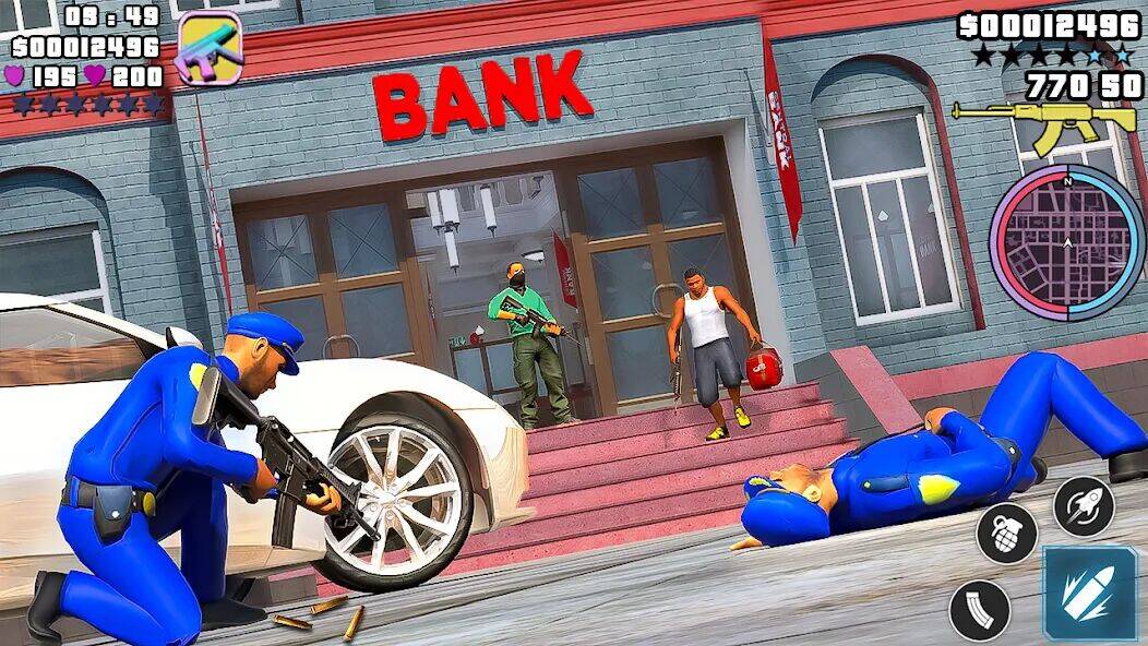 Скачать взломанную Grand Mafia Vegas Simulator [Много денег] MOD apk на Андроид