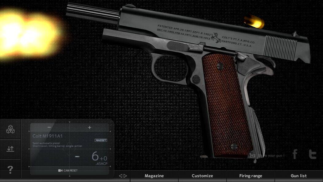 Скачать взломанную Magnum3.0 Gun Custom Simulator [Много монет] MOD apk на Андроид