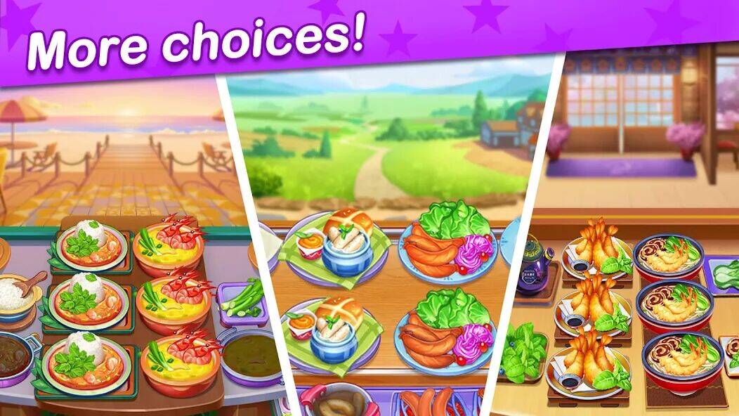 Скачать взломанную Cooking Journey: Cooking Games [Много денег] MOD apk на Андроид
