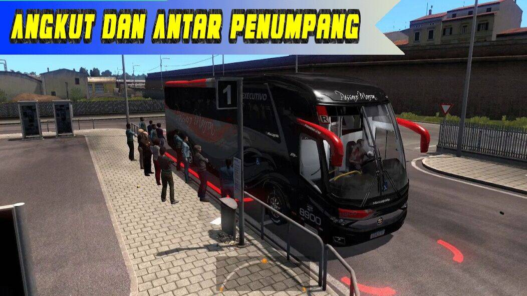 Скачать взломанную Bus Telolet Basuri Nusantara [Бесплатные покупки] MOD apk на Андроид
