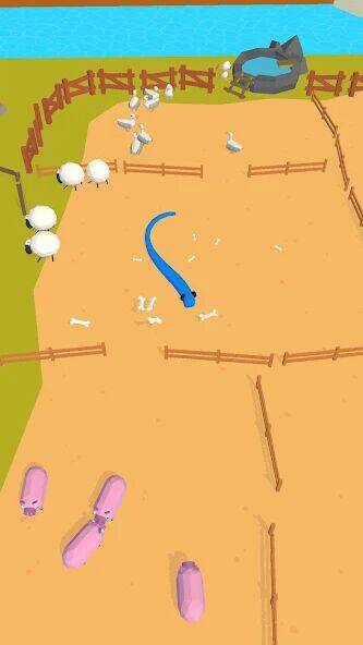 Скачать взломанную Snake Crusher [Бесплатные покупки] MOD apk на Андроид