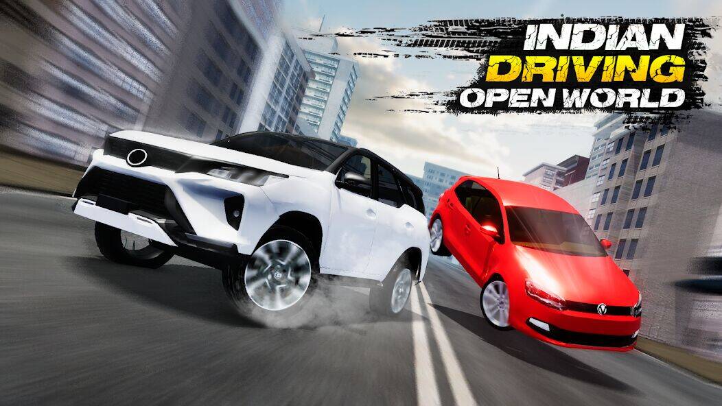 Скачать взломанную Indian Driving Open World [Бесплатные покупки] MOD apk на Андроид