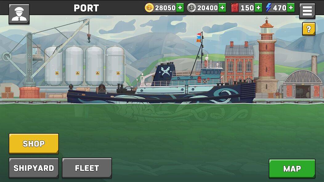 Скачать взломанную Ship Simulator [Много монет] MOD apk на Андроид