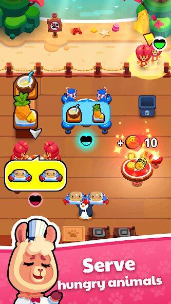 Скачать взломанную Zoo Restaurant: Animal Chef [Мод меню] MOD apk на Андроид