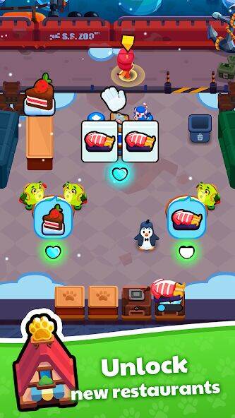Скачать взломанную Zoo Restaurant: Animal Chef [Мод меню] MOD apk на Андроид