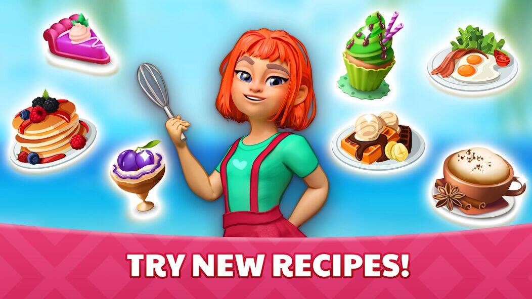 Скачать взломанную Cooking Cup - Кафе и Готовка [Много денег] MOD apk на Андроид