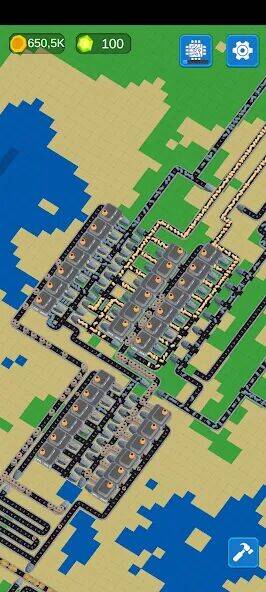 Скачать взломанную Factory Industrial Builder [Много денег] MOD apk на Андроид