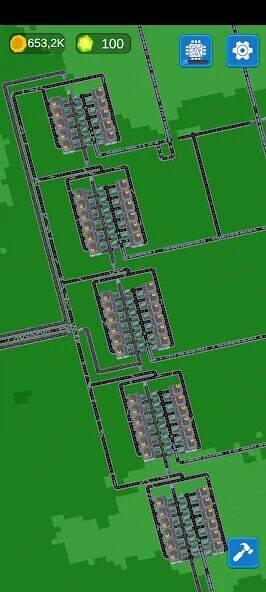 Скачать взломанную Factory Industrial Builder [Много денег] MOD apk на Андроид