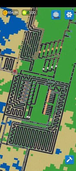 Скачать взломанную Factory Industrial Builder [Много денег] MOD apk на Андроид