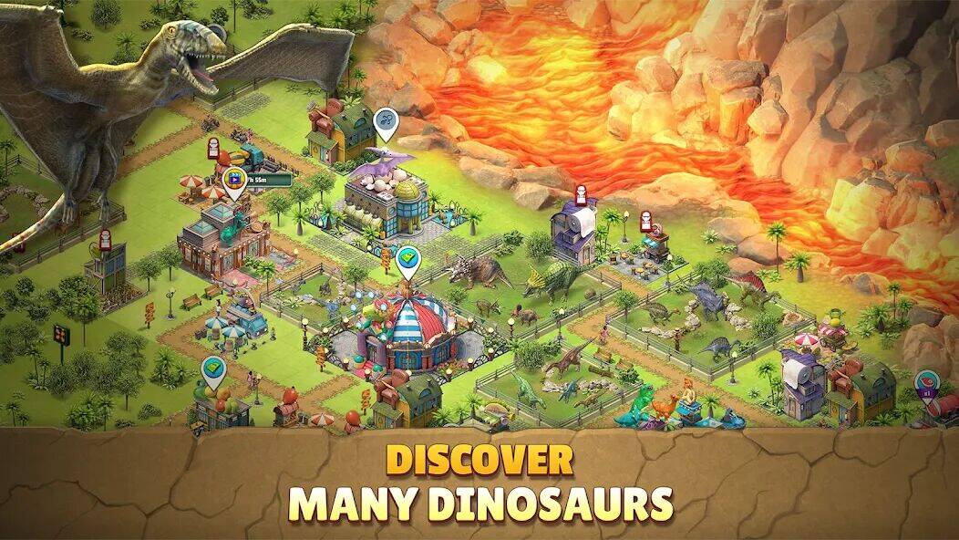 Скачать взломанную Jurassic Dinosaur: Dino Game [Мод меню] MOD apk на Андроид