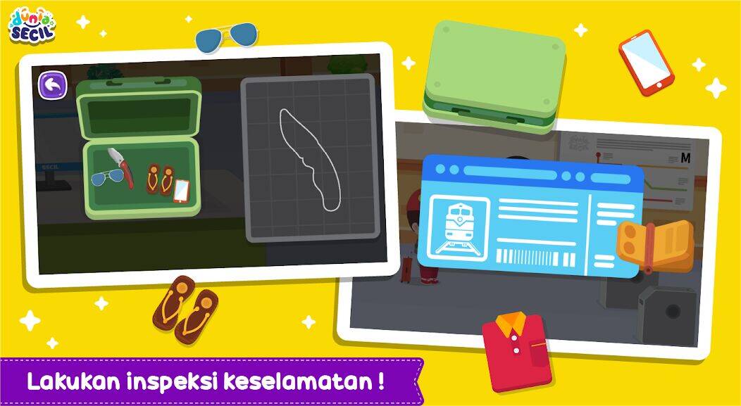 Скачать взломанную Kereta Api Dunia Secil [Много монет] MOD apk на Андроид