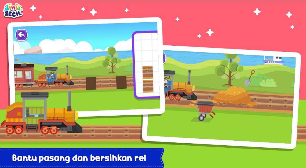 Скачать взломанную Kereta Api Dunia Secil [Много монет] MOD apk на Андроид