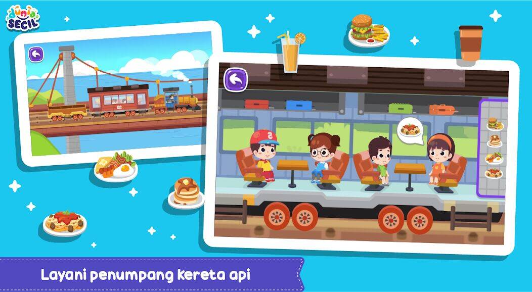 Скачать взломанную Kereta Api Dunia Secil [Много монет] MOD apk на Андроид