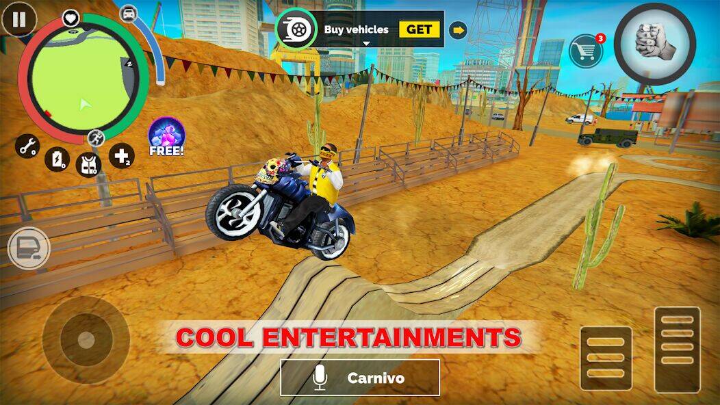 Скачать взломанную Vegas Crime Simulator [Бесплатные покупки] MOD apk на Андроид