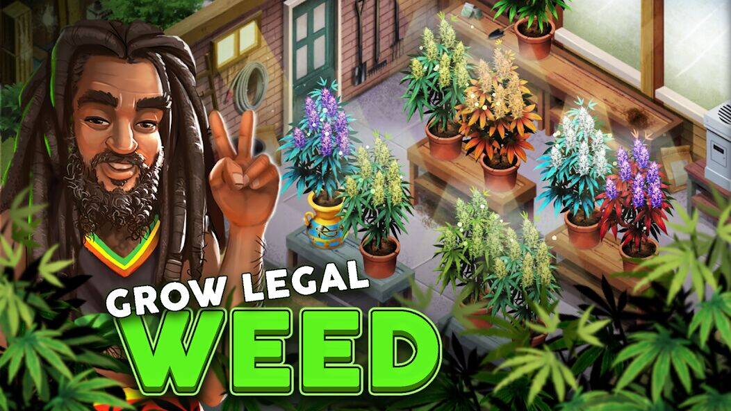 Скачать взломанную Hempire - Plant Growing Game [Много монет] MOD apk на Андроид
