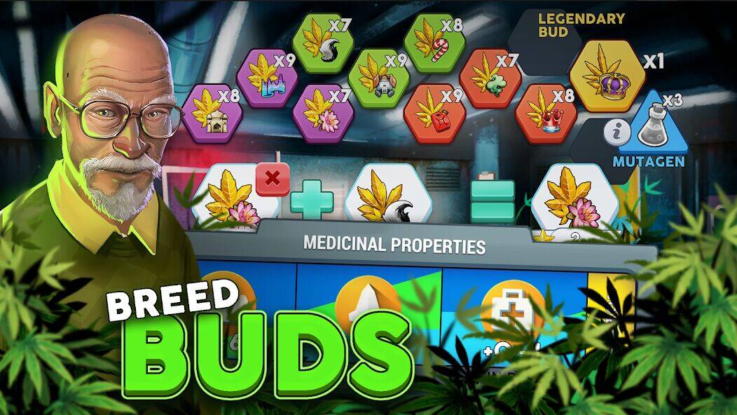 Скачать взломанную Hempire - Plant Growing Game [Много монет] MOD apk на Андроид