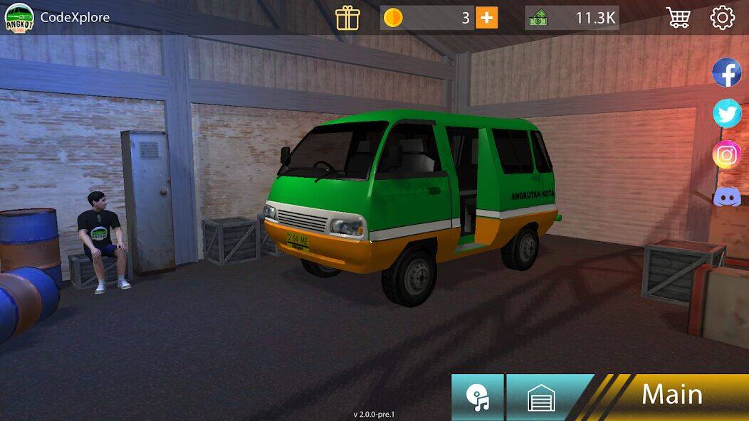 Скачать взломанную Angkot d Game [Бесплатные покупки] MOD apk на Андроид