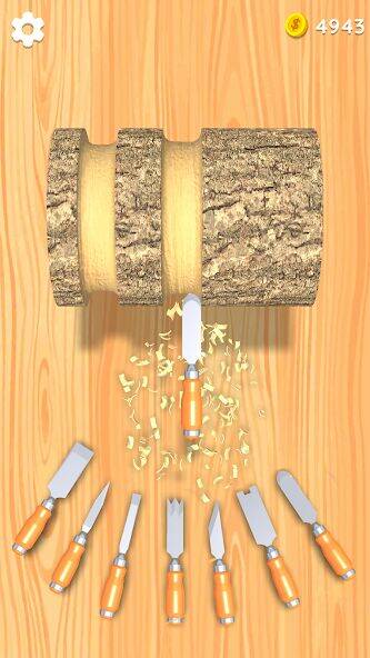 Скачать взломанную токарная обработка дерева 3D [Бесплатные покупки] MOD apk на Андроид