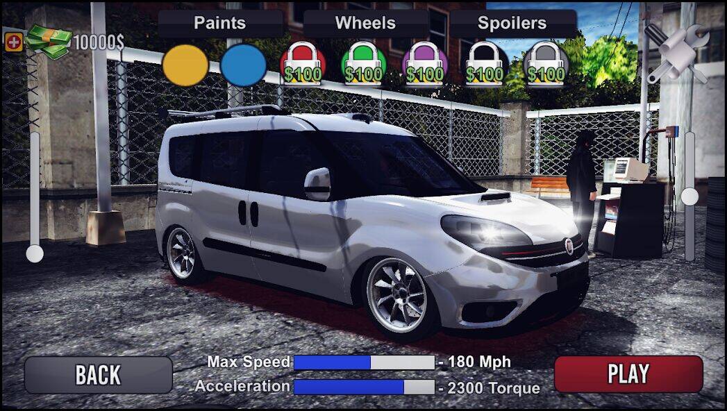 Скачать взломанную Doblo Drift Simulator [Много монет] MOD apk на Андроид