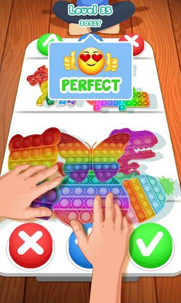 Скачать взломанную Fidget Toys: поп ит кукла игра [Много монет] MOD apk на Андроид