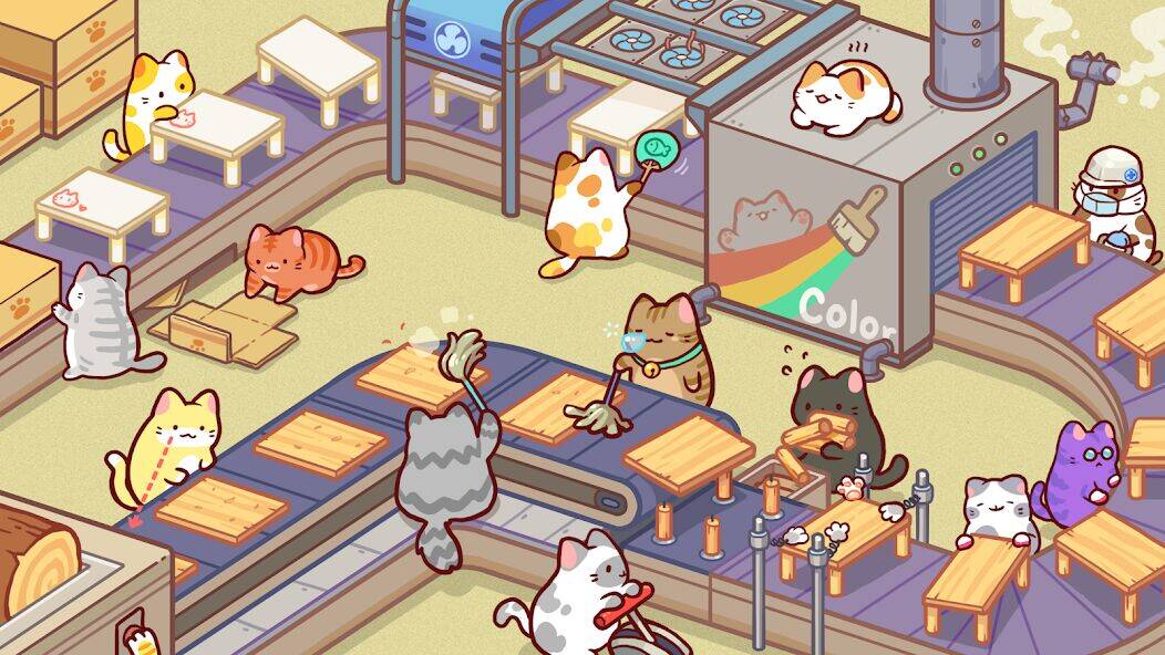 Скачать взломанную Kitty Cat Tycoon [Мод меню] MOD apk на Андроид
