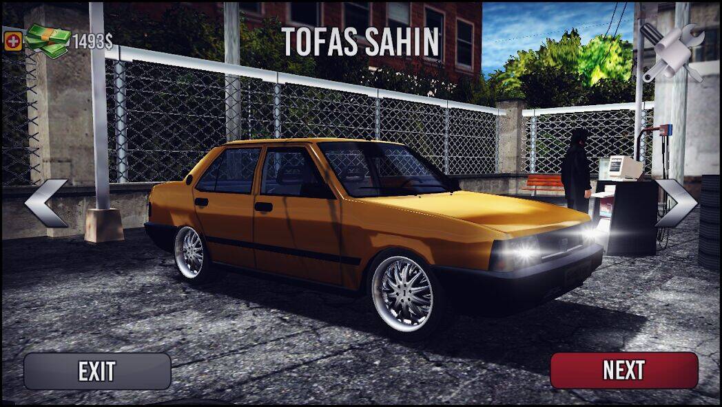Скачать взломанную Tofaş Drift Simulator [Много монет] MOD apk на Андроид