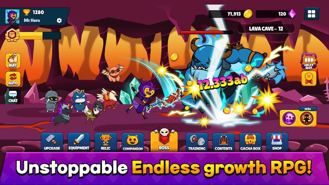 Скачать взломанную Мистер герой [Много денег] MOD apk на Андроид