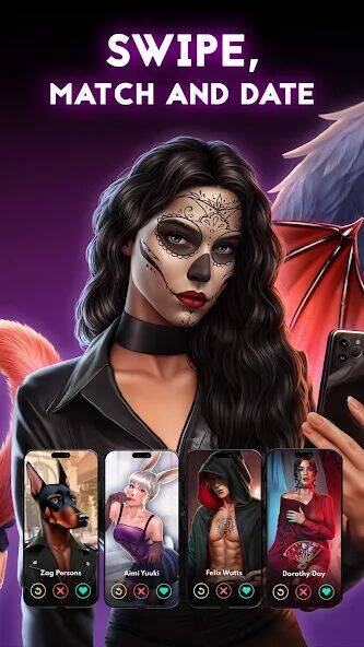 Скачать взломанную Love Sparks: My Love Secrets [Много денег] MOD apk на Андроид