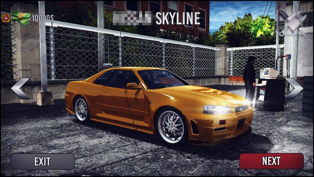 Скачать взломанную Skyline Drift Simulator [Мод меню] MOD apk на Андроид