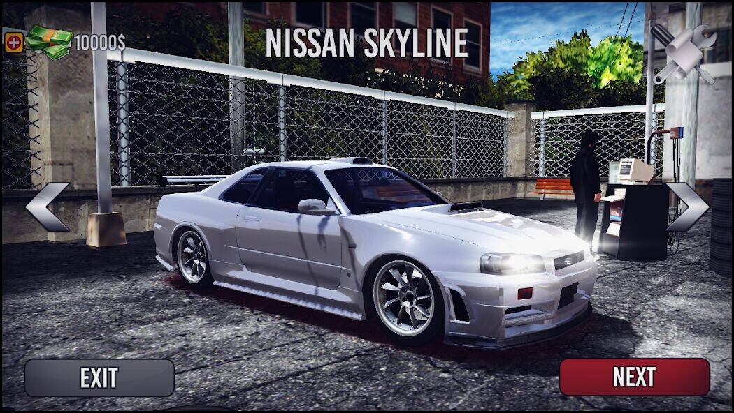 Скачать взломанную Skyline Drift Simulator [Мод меню] MOD apk на Андроид