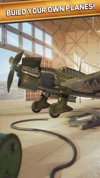 Скачать взломанную Idle Planes: Build Airplanes [Бесплатные покупки] MOD apk на Андроид