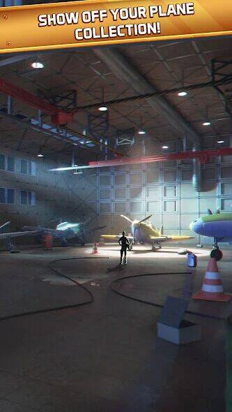 Скачать взломанную Idle Planes: Build Airplanes [Бесплатные покупки] MOD apk на Андроид