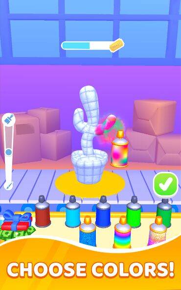 Скачать взломанную DIY Factory [Бесплатные покупки] MOD apk на Андроид