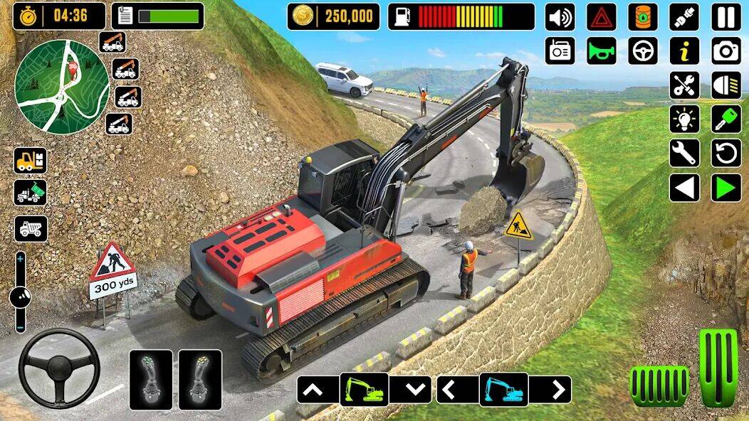 Скачать взломанную City Road Construction Games [Много монет] MOD apk на Андроид