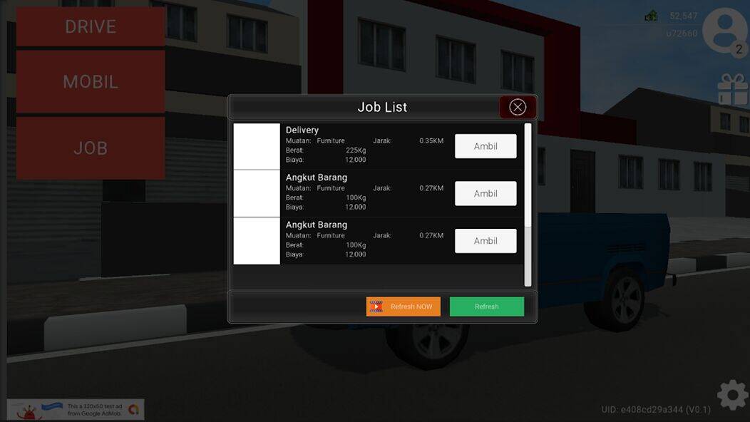 Скачать взломанную Pickup Simulator ID [Бесплатные покупки] MOD apk на Андроид