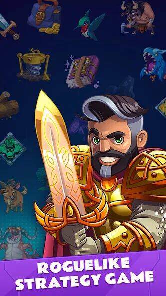 Скачать взломанную SpinCraft: Roguelike [Бесплатные покупки] MOD apk на Андроид