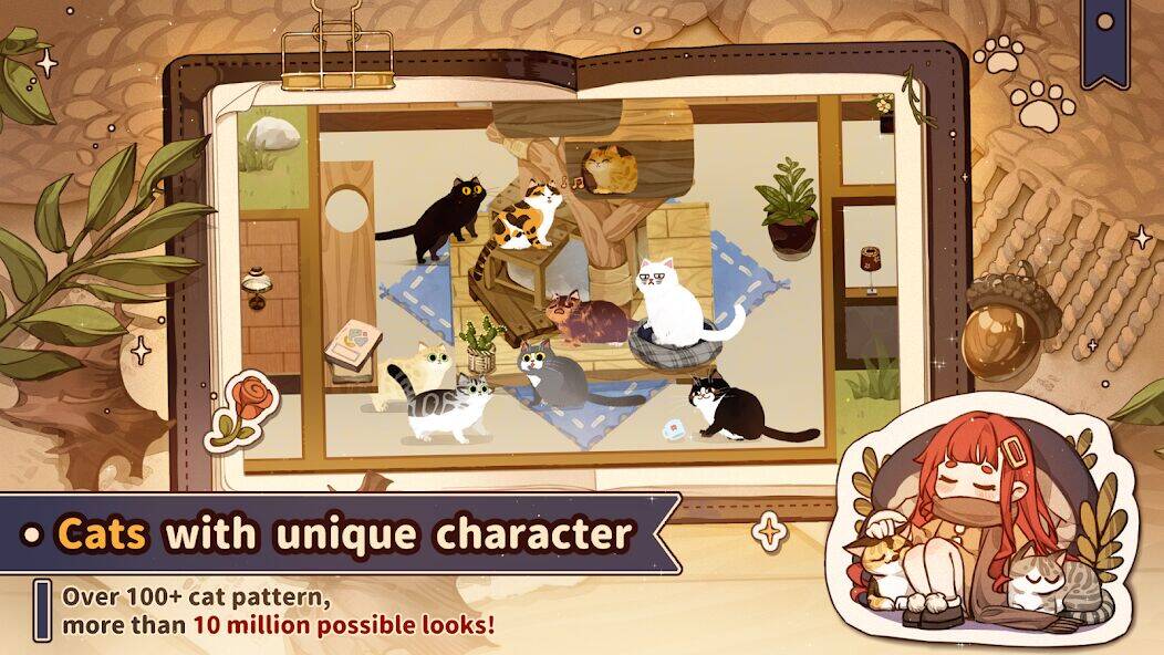 Скачать взломанную Losing Cats Way [Много денег] MOD apk на Андроид