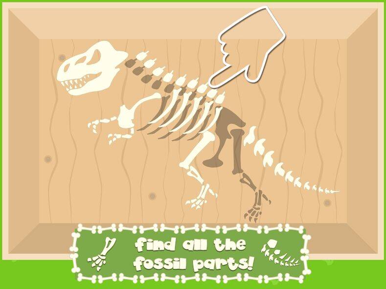 Скачать взломанную Dino Fossil Dig - Jurassic Adv [Много денег] MOD apk на Андроид