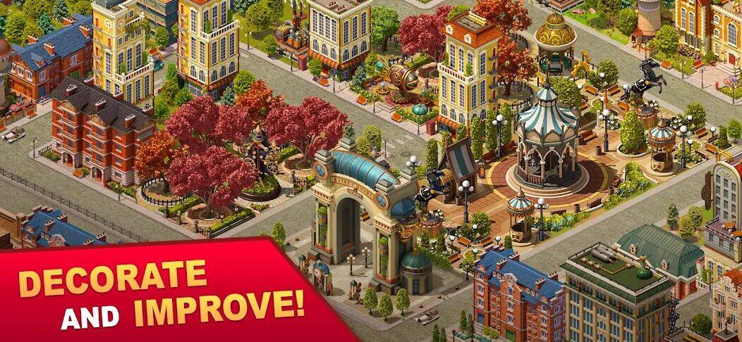 Скачать взломанную Steam City [Много монет] MOD apk на Андроид