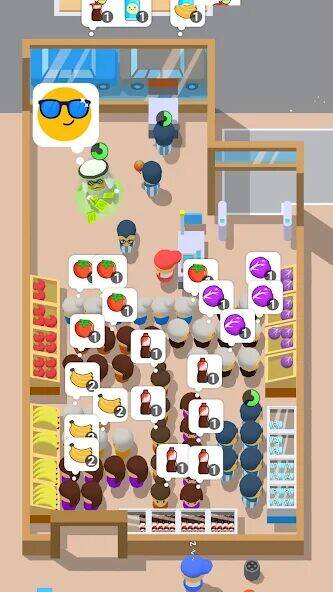 Скачать взломанную My Idle Store: Eat Venture [Много денег] MOD apk на Андроид