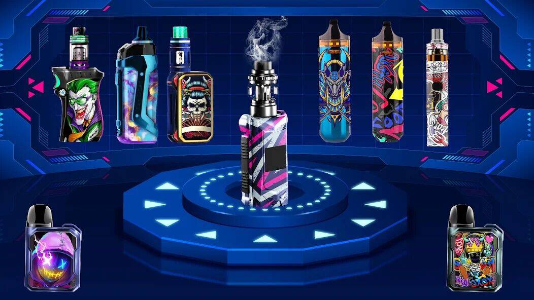 Скачать взломанную Virtual Vape Pod and Gun Trick [Мод меню] MOD apk на Андроид
