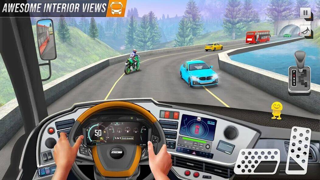 Скачать взломанную Real Bus Simulator: Bus Games [Много монет] MOD apk на Андроид