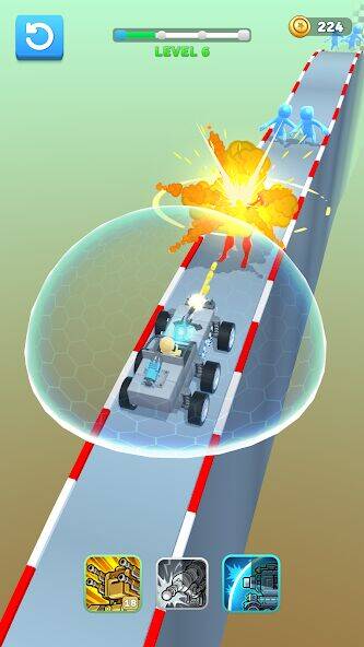Скачать взломанную Drive & Survive [Много монет] MOD apk на Андроид