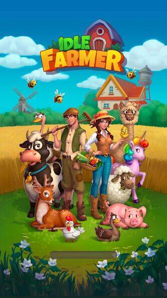 Скачать взломанную Idle Farmer: Mine game [Мод меню] MOD apk на Андроид