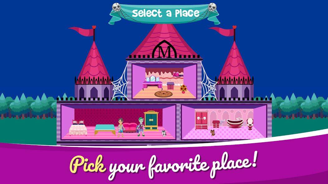 Скачать взломанную My Monster House: Doll Games [Мод меню] MOD apk на Андроид