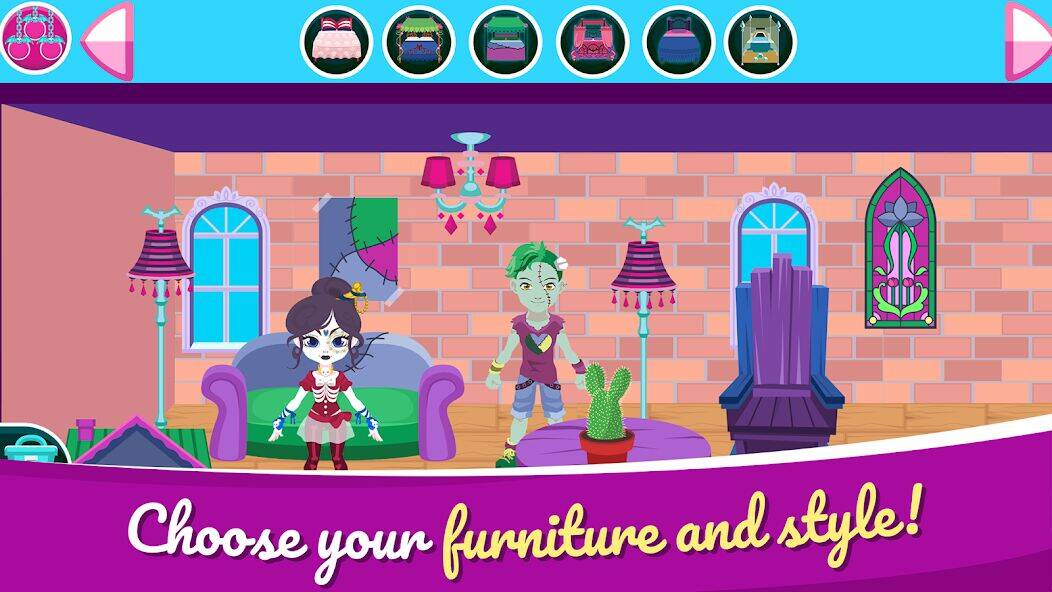 Скачать взломанную My Monster House: Doll Games [Мод меню] MOD apk на Андроид