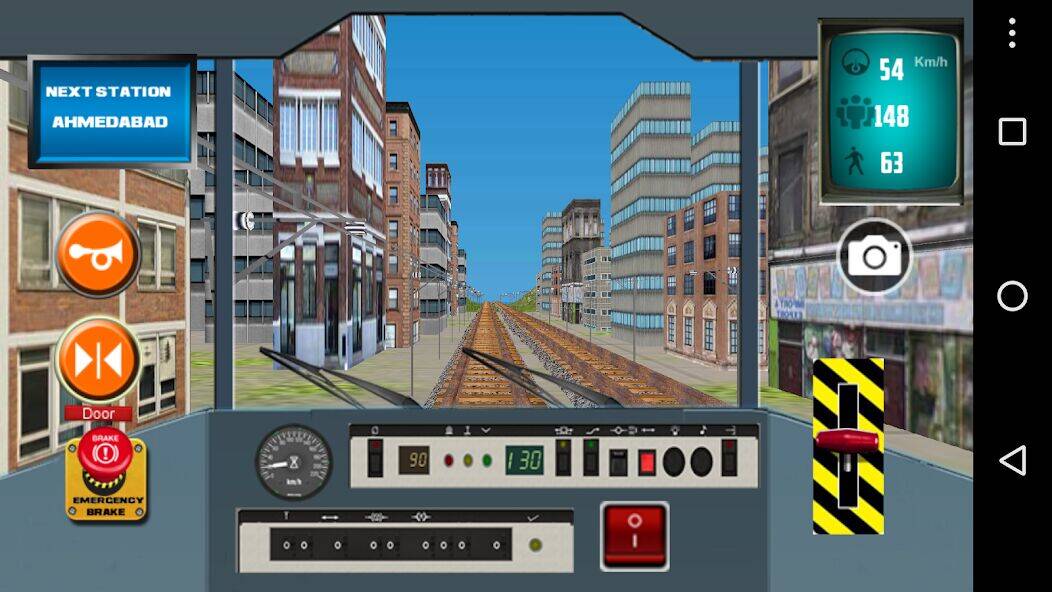 Скачать взломанную Metro Train Simulator 2023 [Много монет] MOD apk на Андроид