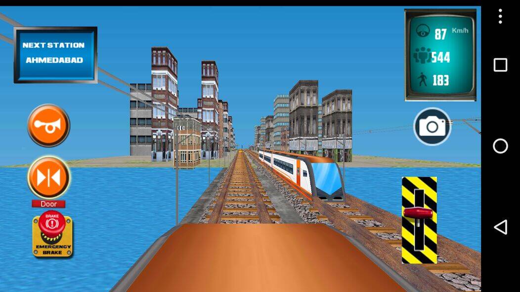 Скачать взломанную Metro Train Simulator 2023 [Много монет] MOD apk на Андроид